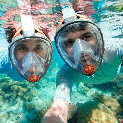 ocean-side snorkeling and sailing charter